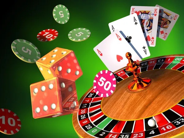 Close-up of live roulette wheel with ball in motion